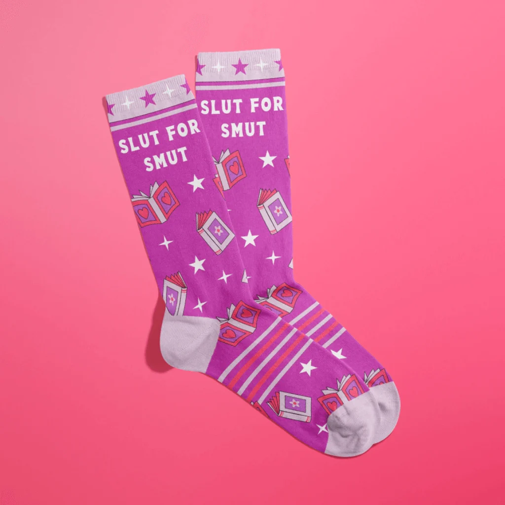 Slut For Smut Women’s Crew Socks - Image 2