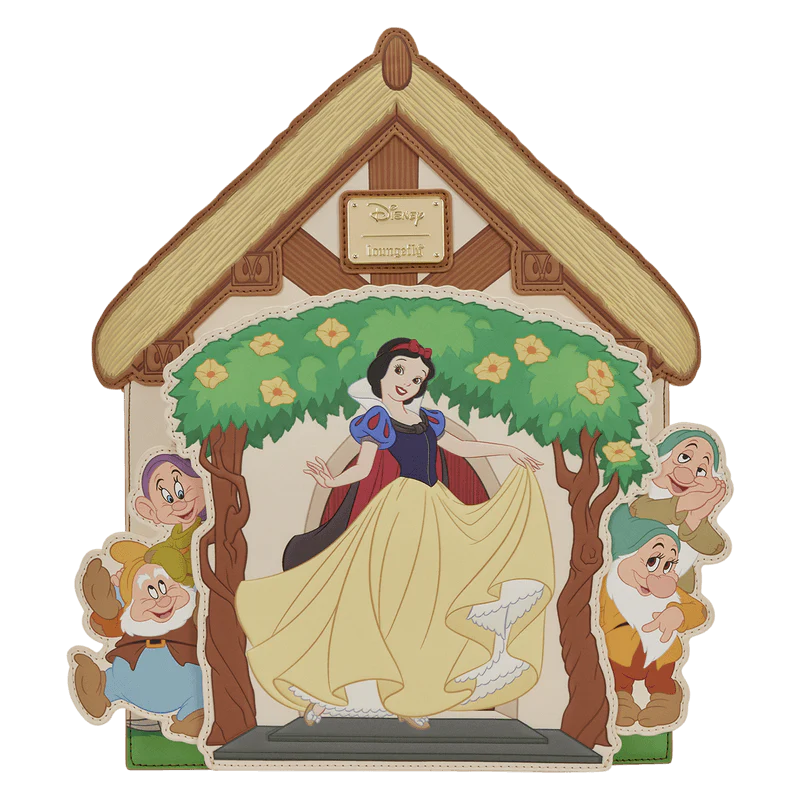 Loungefly Snow White Cottage Mini Backpack - Image 4