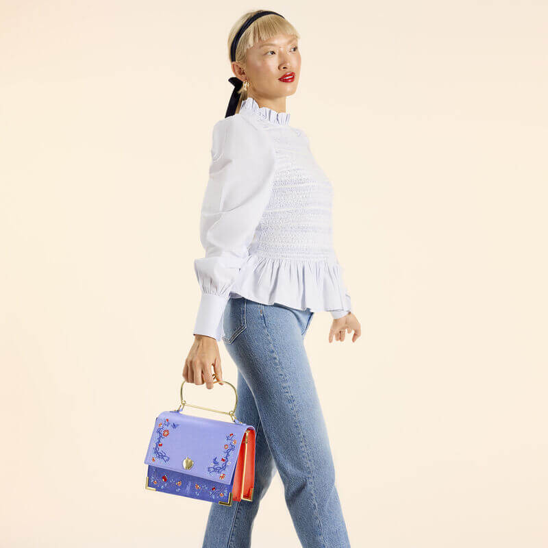 Loungefly Snow White Shimmer Crossbody Bag - Image 6