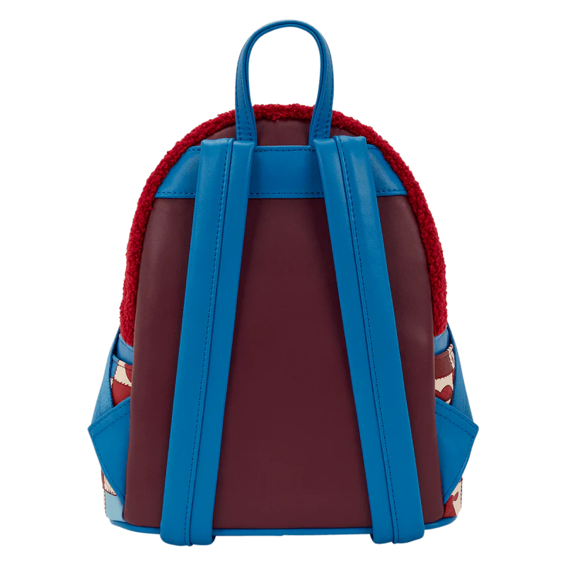 Loungefly Spider-Man Sherpa Heart Mini Backpack - Image 3