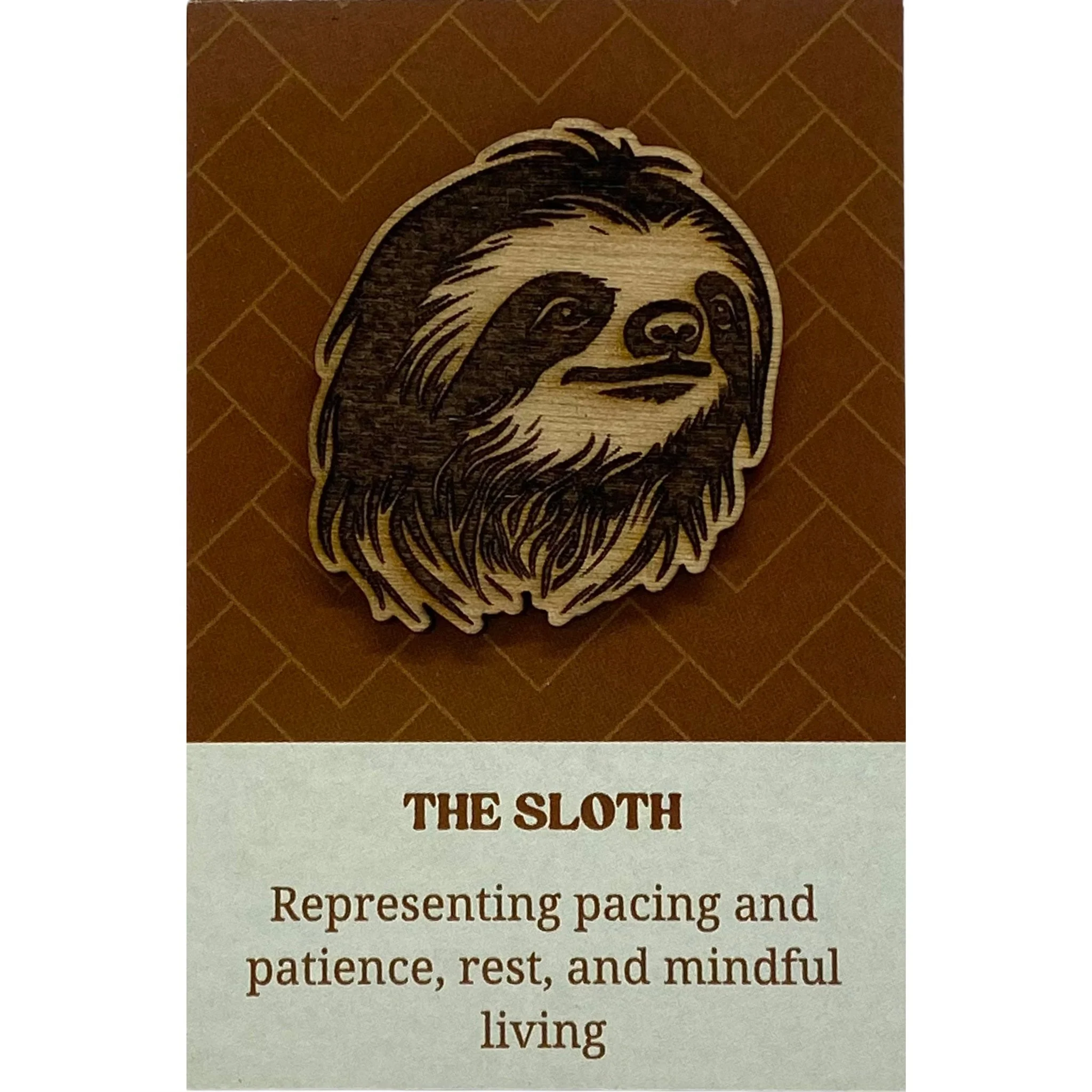Spirit Animal Pocket Token - The Sloth