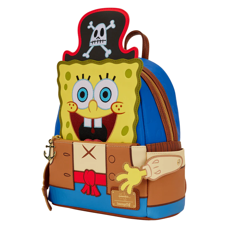 Loungefly SpongeBob SquarePants Pirate Costume Mini Backpack - Image 2
