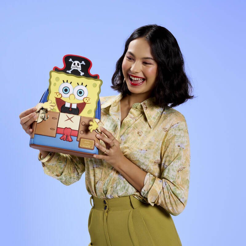 Loungefly SpongeBob SquarePants Pirate Costume Mini Backpack - Image 7