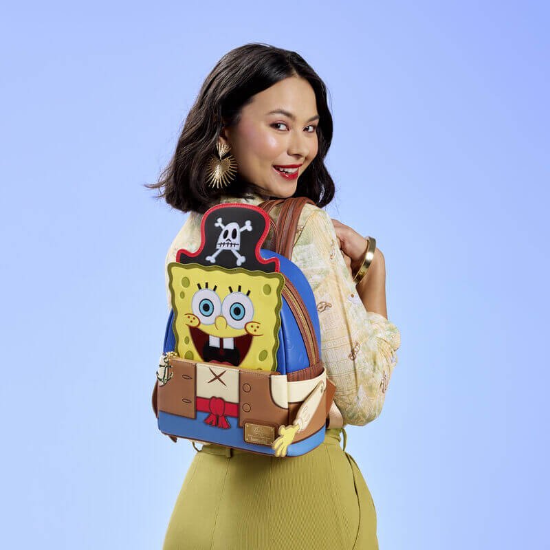 Loungefly SpongeBob SquarePants Pirate Costume Mini Backpack - Image 8