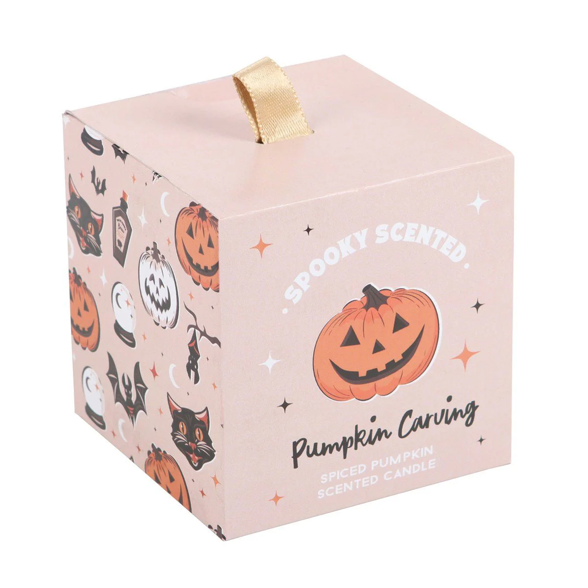Spooky Scented Candle - Pumpkin Carving - Image 3