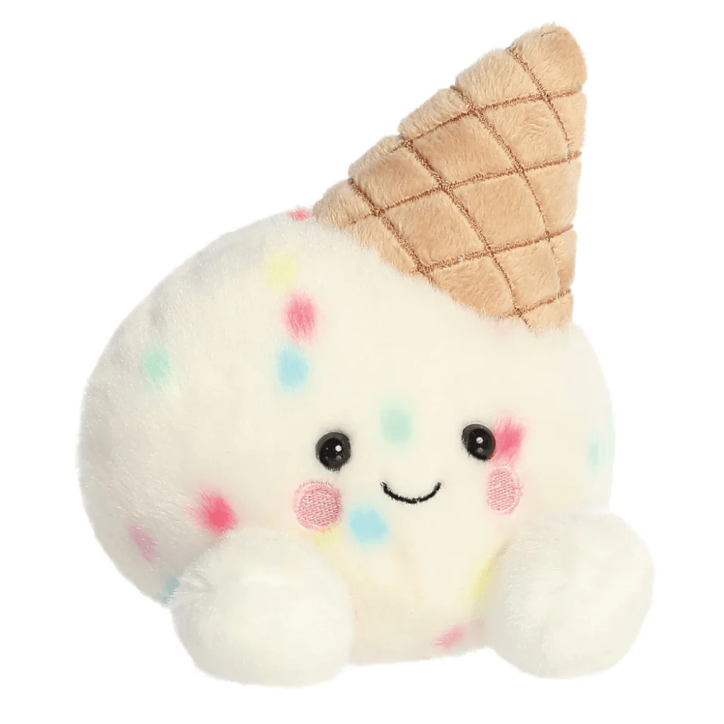Sprinkle Ice Cream Palm Pals Plush Toy - Image 2
