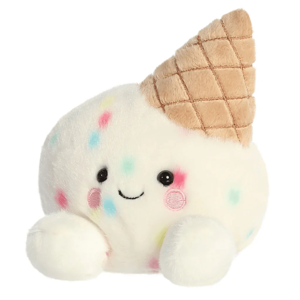 Sprinkle Ice Cream Palm Pals Plush Toy - Image 5