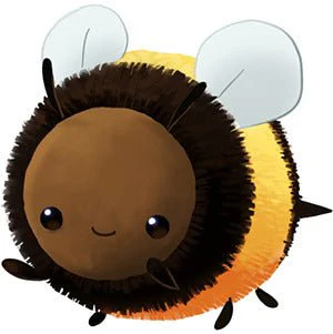 Squishable Fuzzy Bumblebee - Image 4