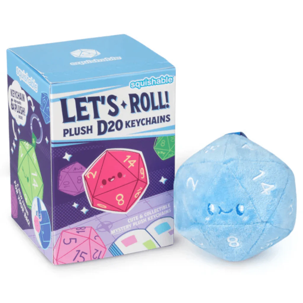 Squishable Let's Roll D20 Keychain Blind Box