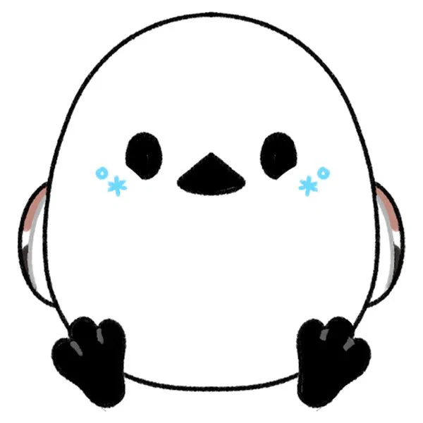 Mini Squishable Snow Fairy Bird - Image 4