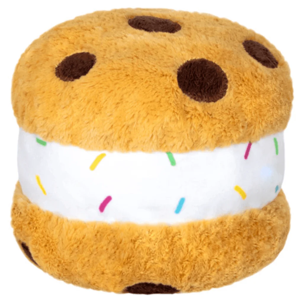 Squishable Snacker Cookie Ice Cream Sandwich - Image 3