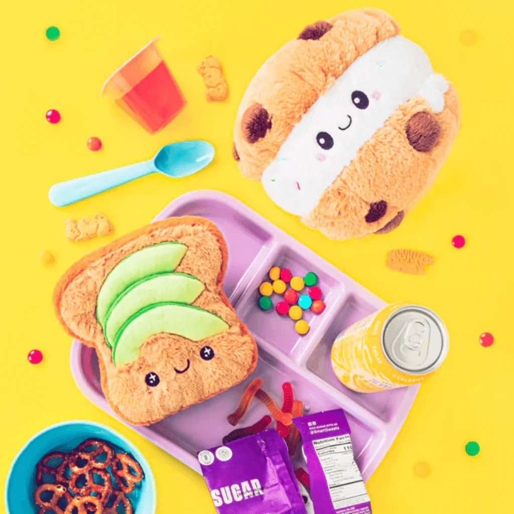 Squishable Snacker Cookie Ice Cream Sandwich - Image 4