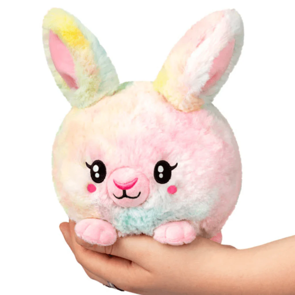 Squishable Snacker Fluffy Bunny Tie Dye