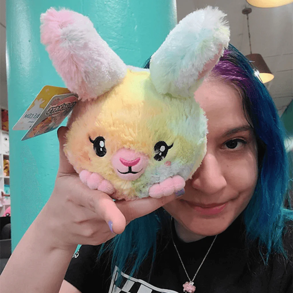 Squishable Snacker Fluffy Bunny Tie Dye - Image 4