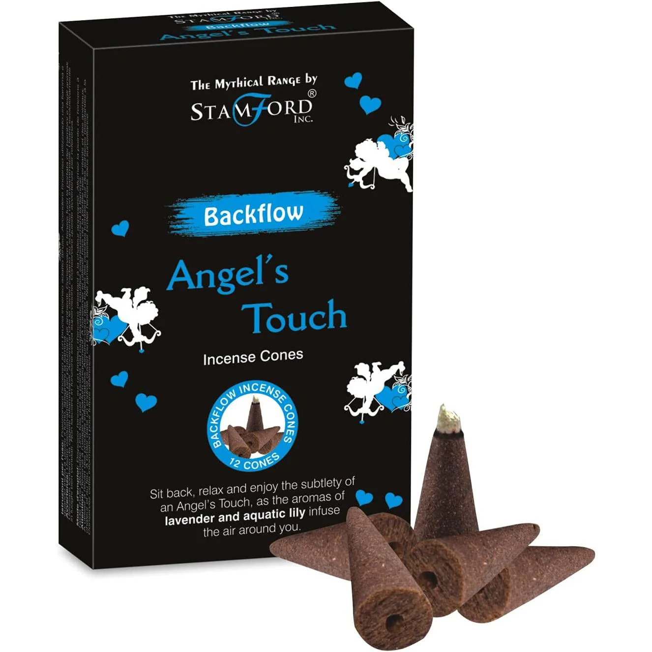 Stamford Angel Touch Backflow Incense Cones