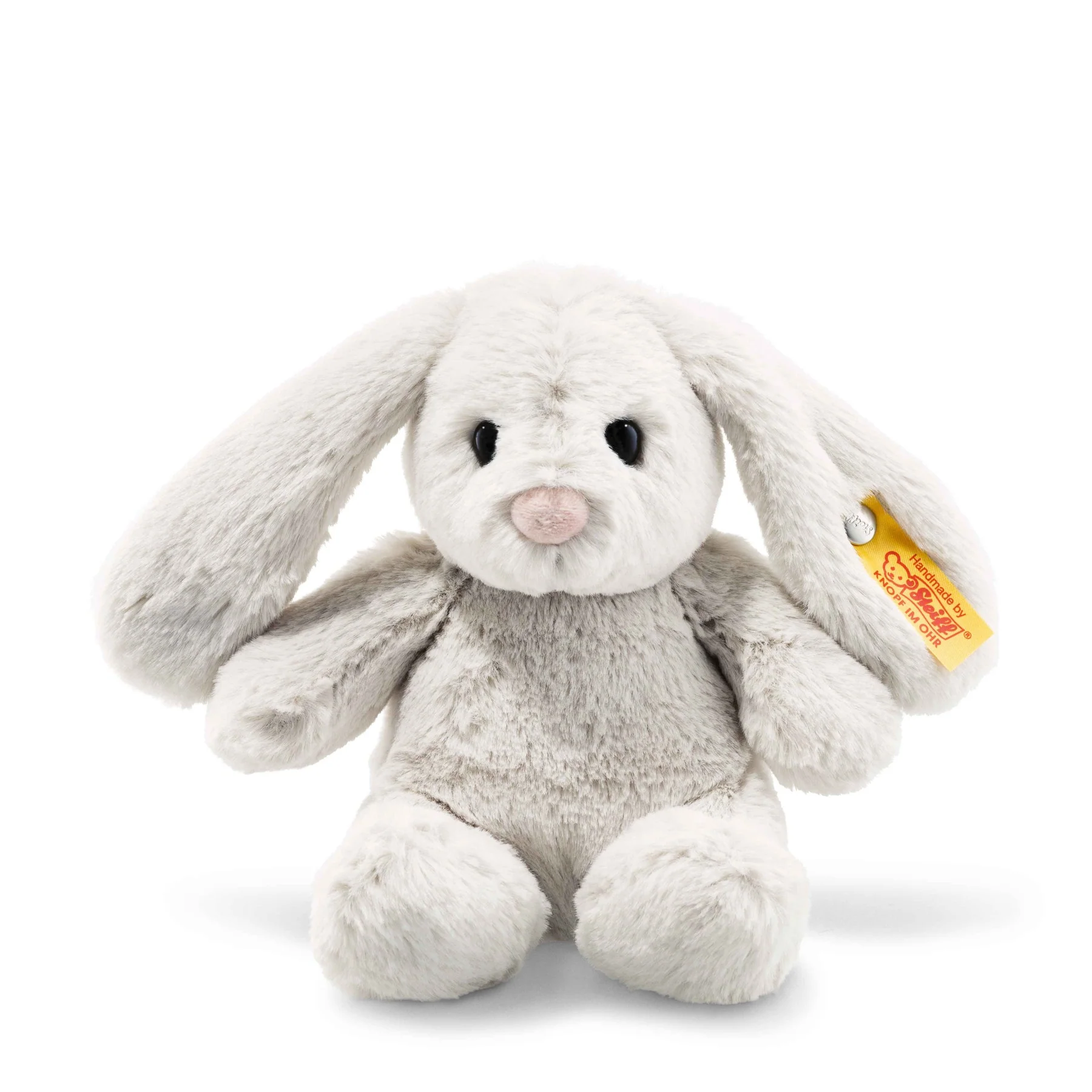 Steiff Hoppie Rabbit - Light Grey Small
