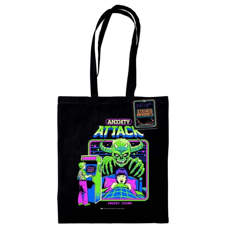 Steven Rhodes Tote Bag – Anxiety Attack