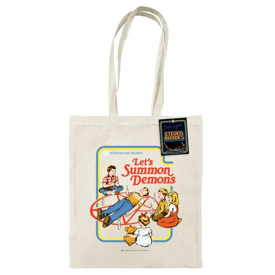 Steven Rhodes Tote Bag – Let’s Summon Demons