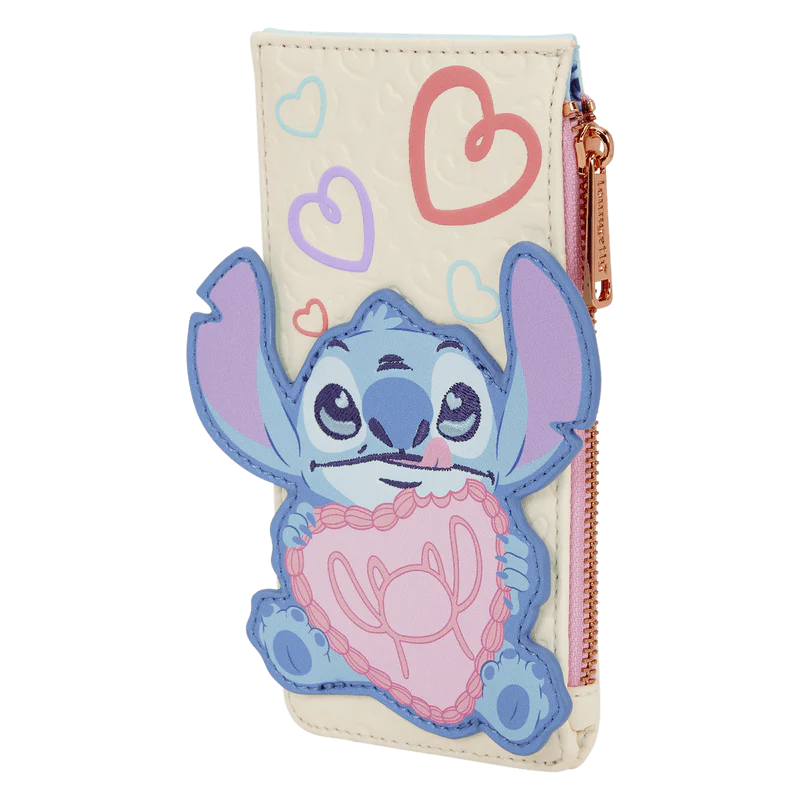 Loungefly Stitch & Angel Be Mine Large Card Holder - Image 2