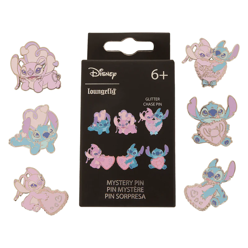 Loungefly Stitch & Angel Be Mine Mystery Box Pin