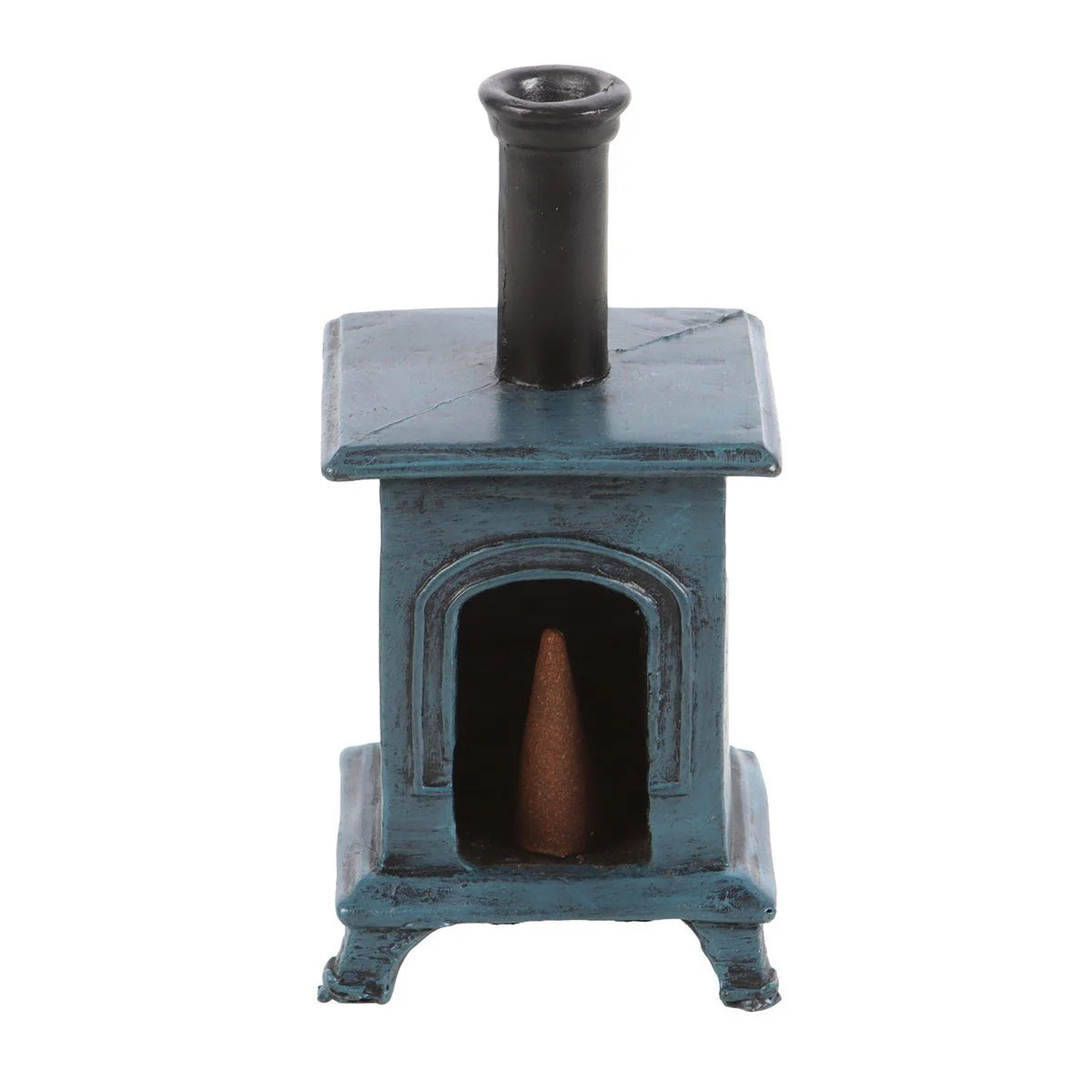 Stove Shaped Incense Cone Burner - Image 3