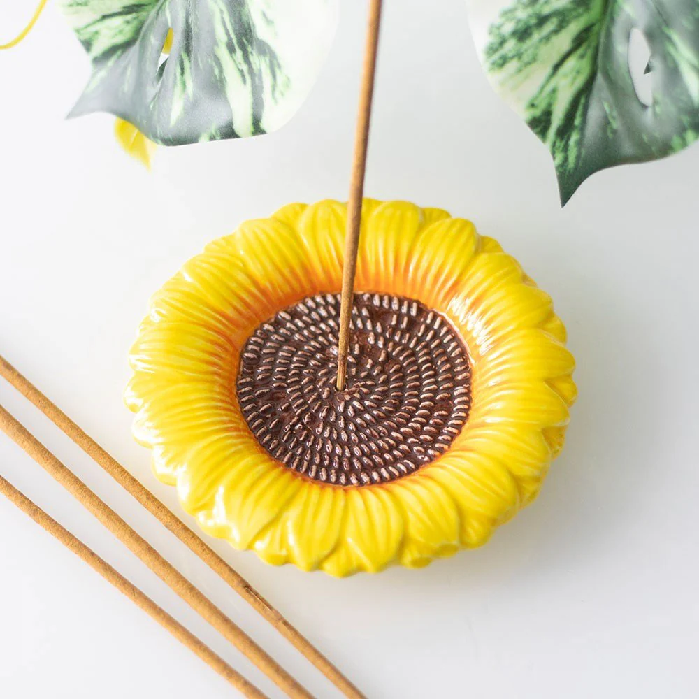 Sunflower Incense Stick Holder - Image 5