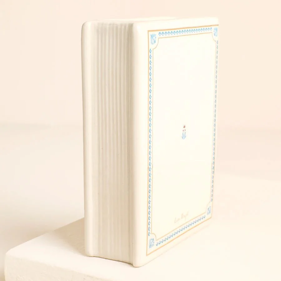 Lisa Angel Tale As Old As Time Mini Ceramic Book Vase - Image 3
