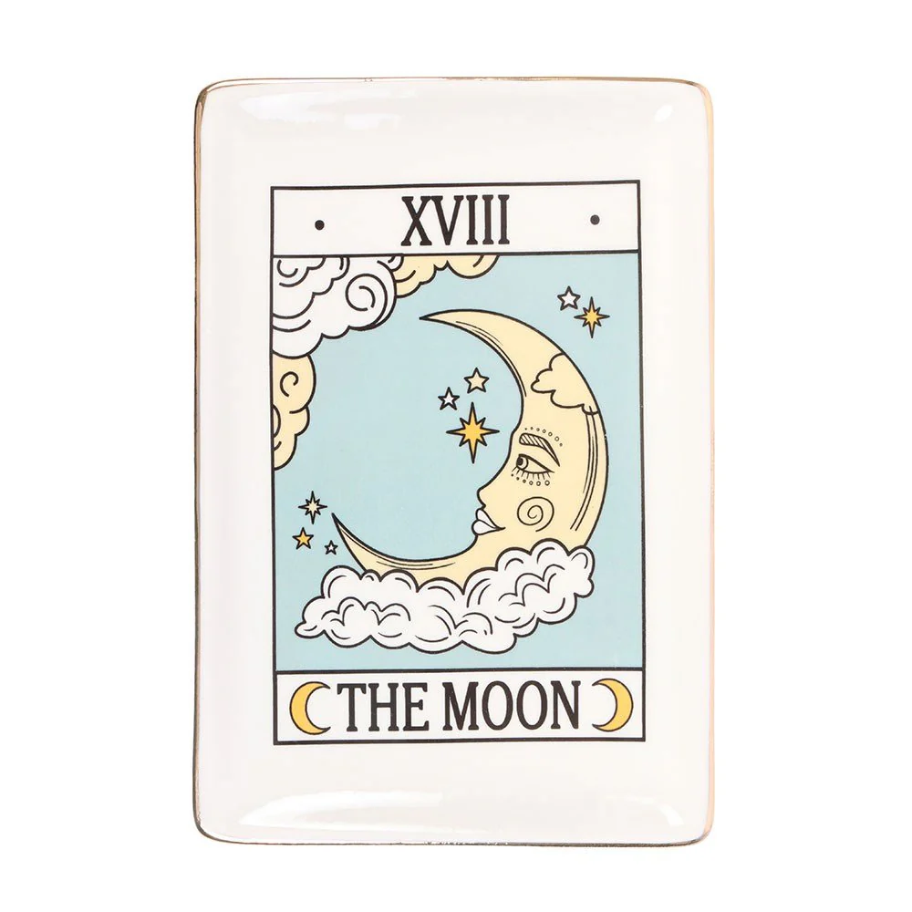 Tarot âThe Moonâ Trinket Dish | Mystical Homeware Gift