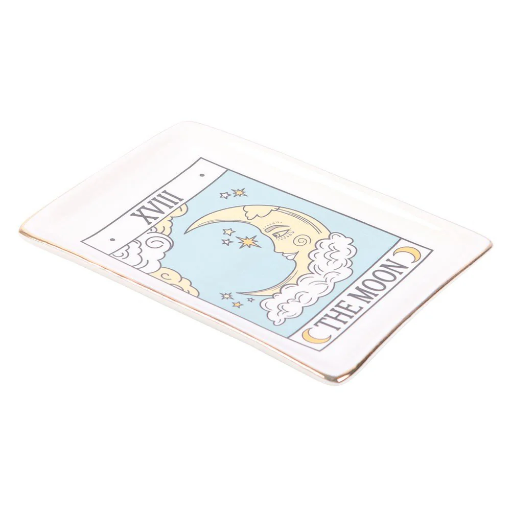Tarot âThe Moonâ Trinket Dish | Mystical Homeware Gift - Image 2