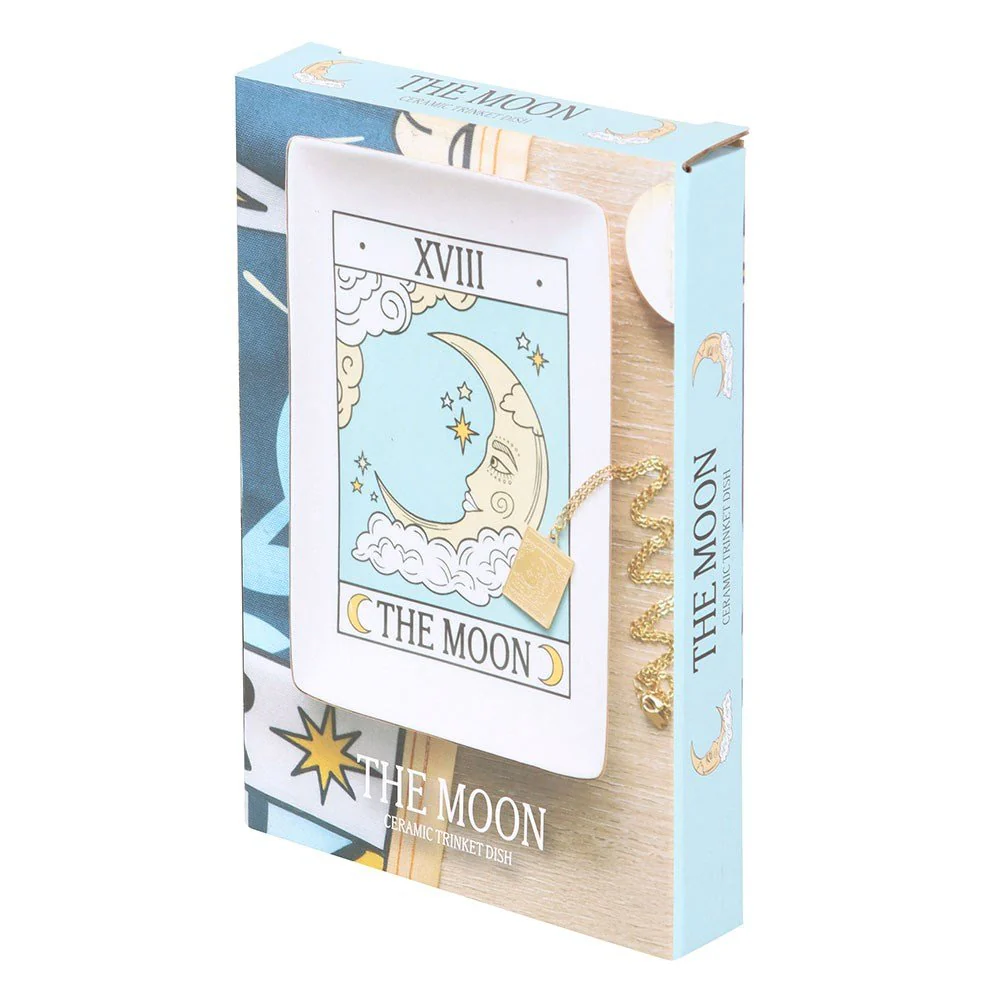 Tarot âThe Moonâ Trinket Dish | Mystical Homeware Gift - Image 3
