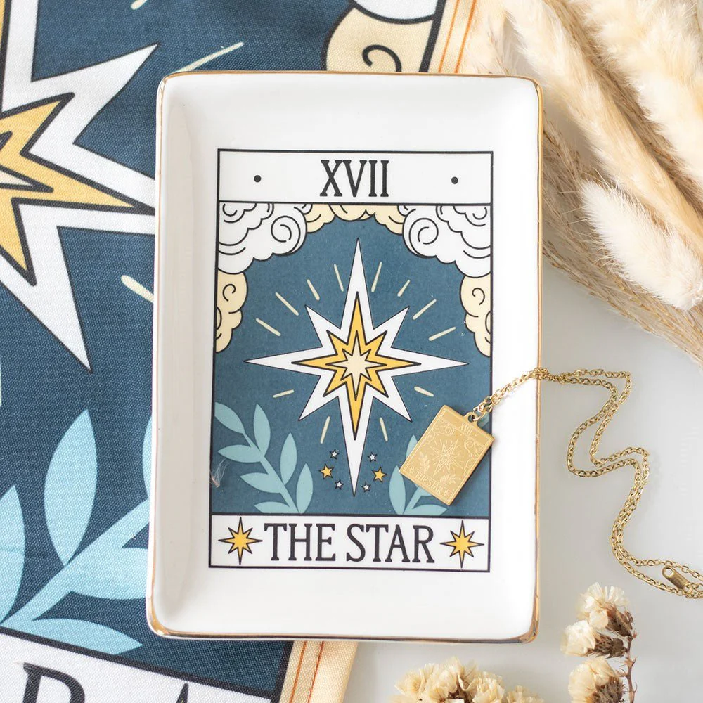 Tarot āThe Starā Trinket Dish | Mystical Homeware Gift - Image 4