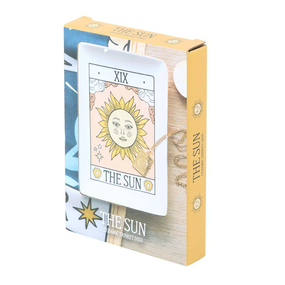 Tarot āThe Sunā Trinket Dish | Mystical Homeware Gift - Image 3