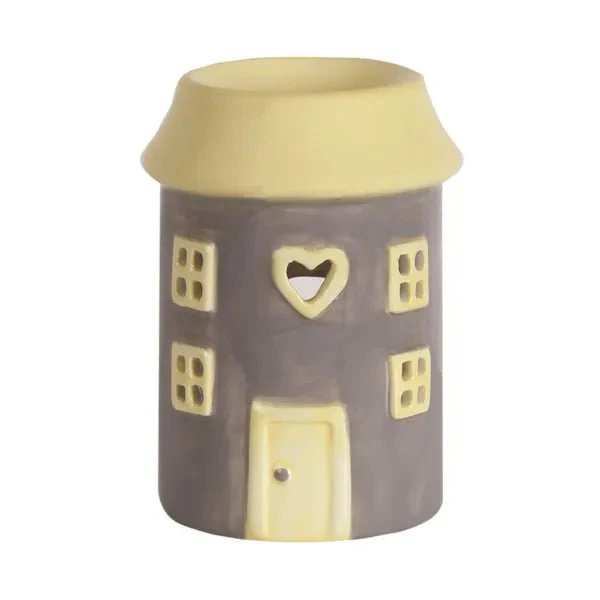 Grey House Ceramic Wax Melt Burner