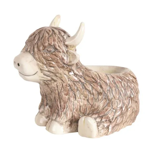 Highland Cow Sitting Wax Melt Burner