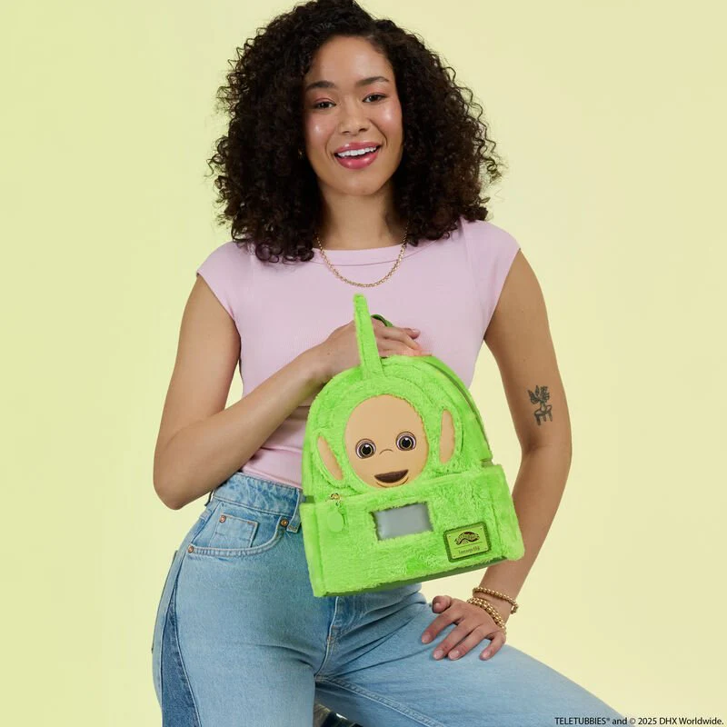 Loungefly Teletubbies Dipsy Plush Cosplay Light-Up Mini Backpack - Image 7