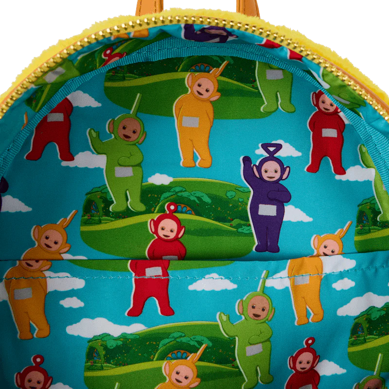 Loungefly Teletubbies Laa-Laa Plush Cosplay Light-Up Mini Backpack - Image 5