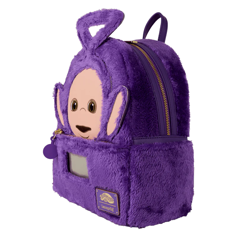 Loungefly Teletubbies Tinky-Winky Plush Cosplay Light-Up Mini Backpack - Image 2