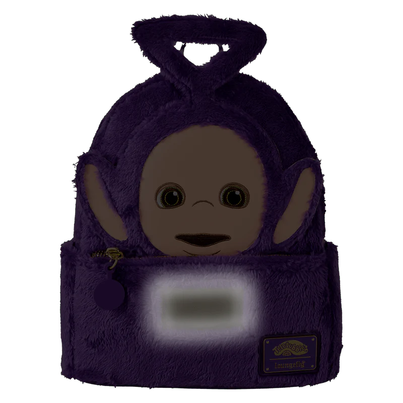 Loungefly Teletubbies Tinky-Winky Plush Cosplay Light-Up Mini Backpack - Image 4