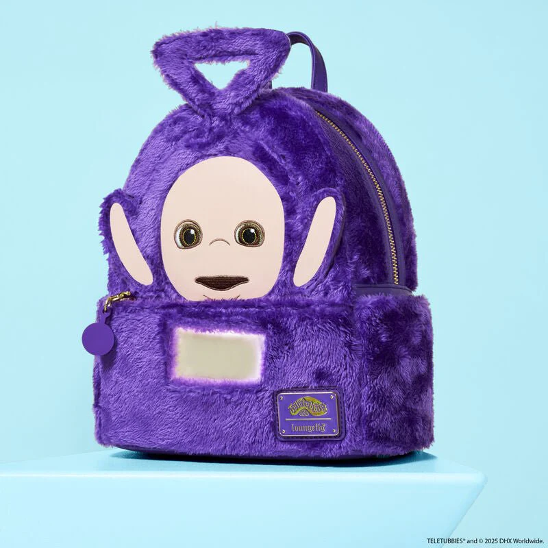 Loungefly Teletubbies Tinky-Winky Plush Cosplay Light-Up Mini Backpack - Image 6