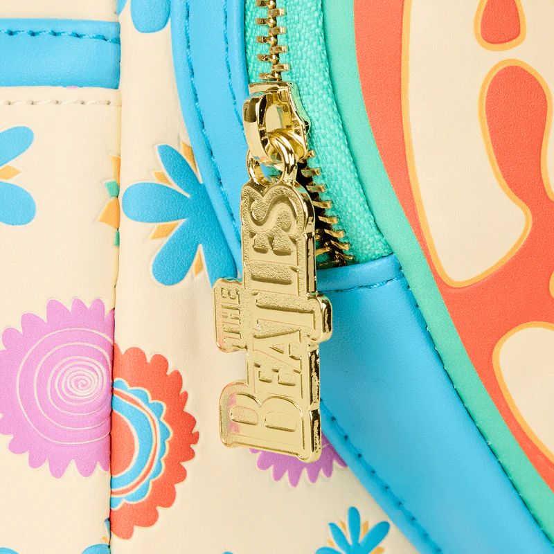 Loungefly The Beatles All You Need Is Love Mini Backpack - Image 4