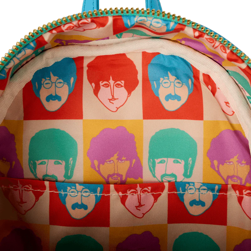 Loungefly The Beatles All You Need Is Love Mini Backpack - Image 5