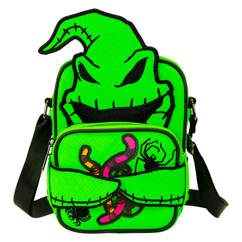 Loungefly The Nightmare Before Christmas Oogie Boogie Glow Crossbuddies Cosplay Crossbody Bag with Coin Bag - Image 3