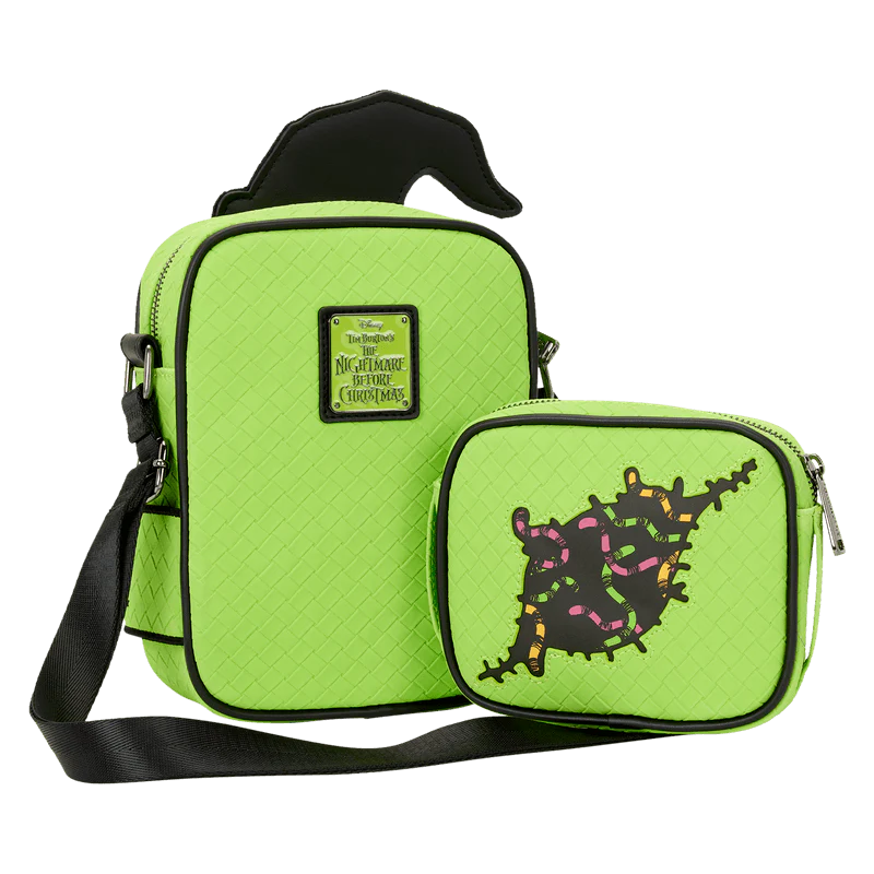 Loungefly The Nightmare Before Christmas Oogie Boogie Glow Crossbuddies Cosplay Crossbody Bag with Coin Bag - Image 6