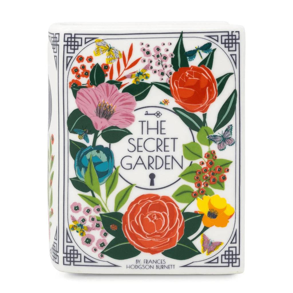 The Secret Garden Book Shaped Ceramic Candle - Image 6
