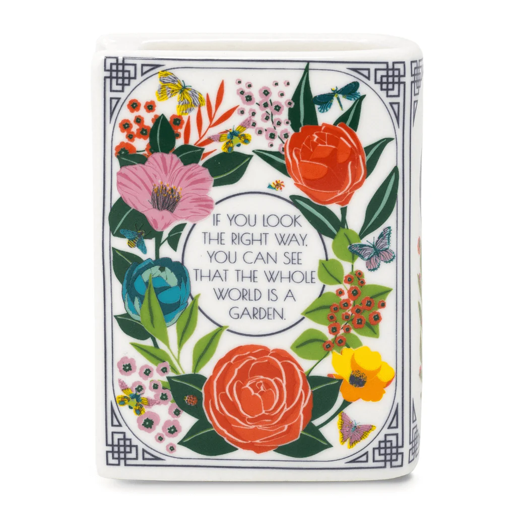 The Secret Garden Book Shaped Ceramic Candle - Image 7
