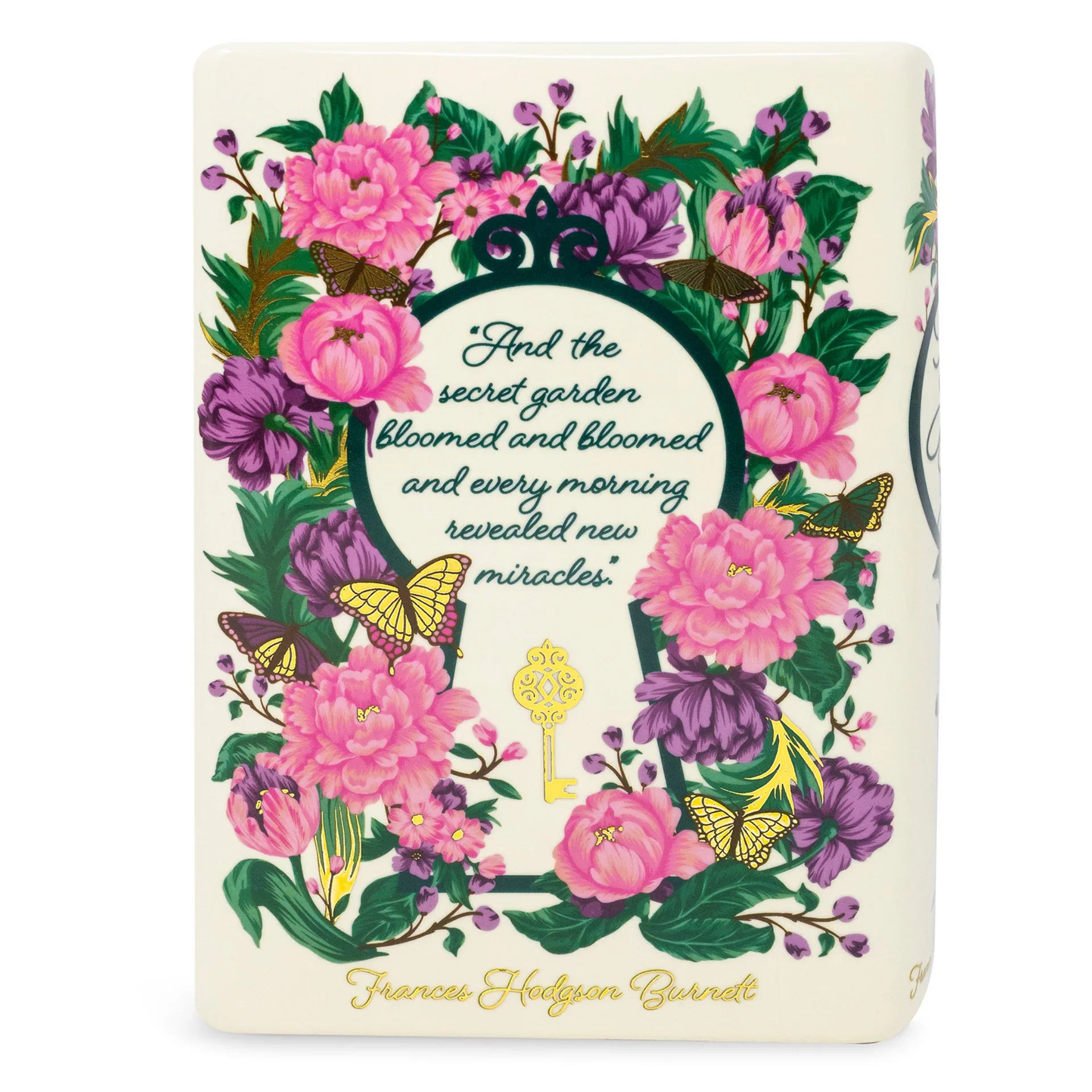 The Secret Garden Ceramic Book Vase – Large - Image 4