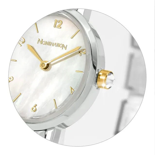 Time Oval Watch - White Mother Of Pearl - Image 3
