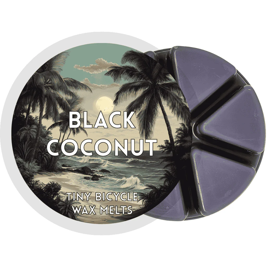 Black Coconut Segment Wax Melt