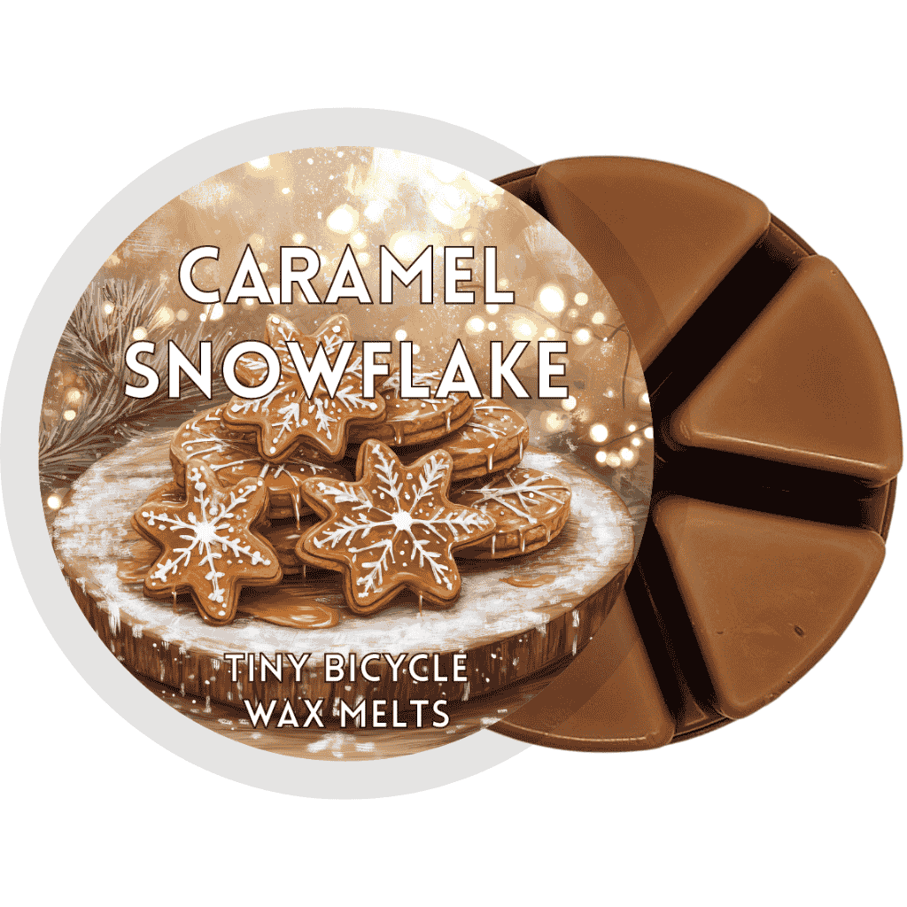 Caramel Snowflake Segment Wax Melt