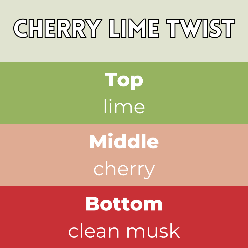 Cherry Lime Twist Segment Wax Melt - Image 2